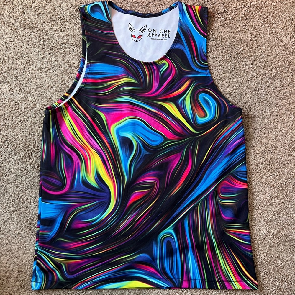 Swirl tank top